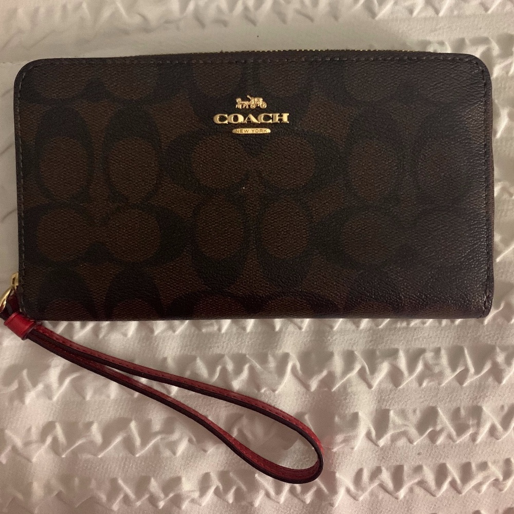 (COACH F73418) ZIP WALLET (UNUSED)